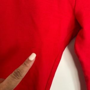 American appeared. Winter leggings red